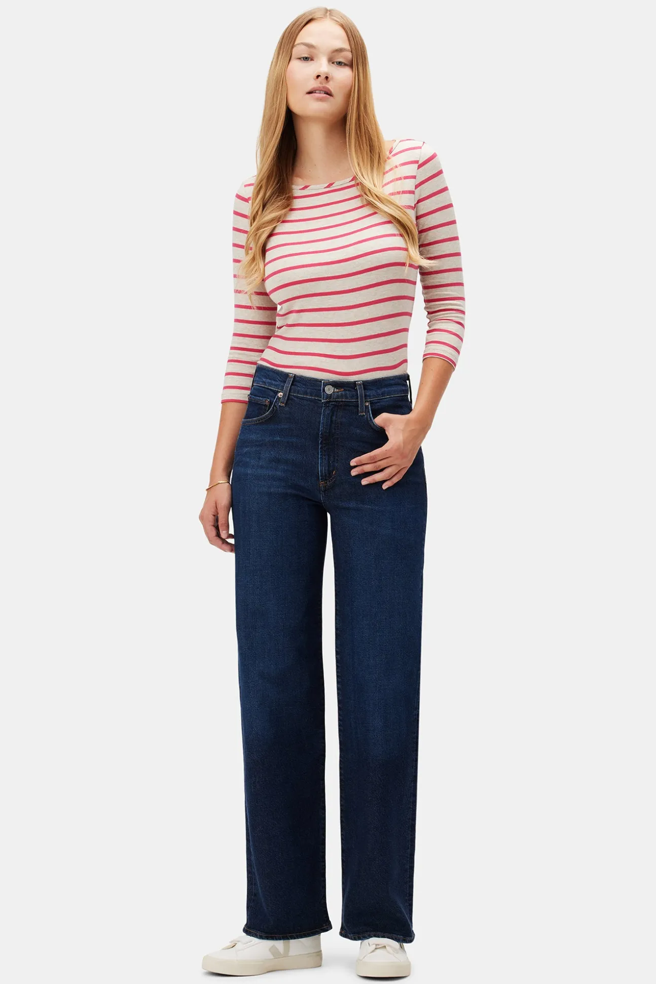 AGOLDE Harper Wide Straight Jean