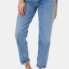 AGOLDE Kye Mid Rise Straight Crop Jean