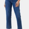 AGOLDE Kye Mid Rise Straight Crop Jean