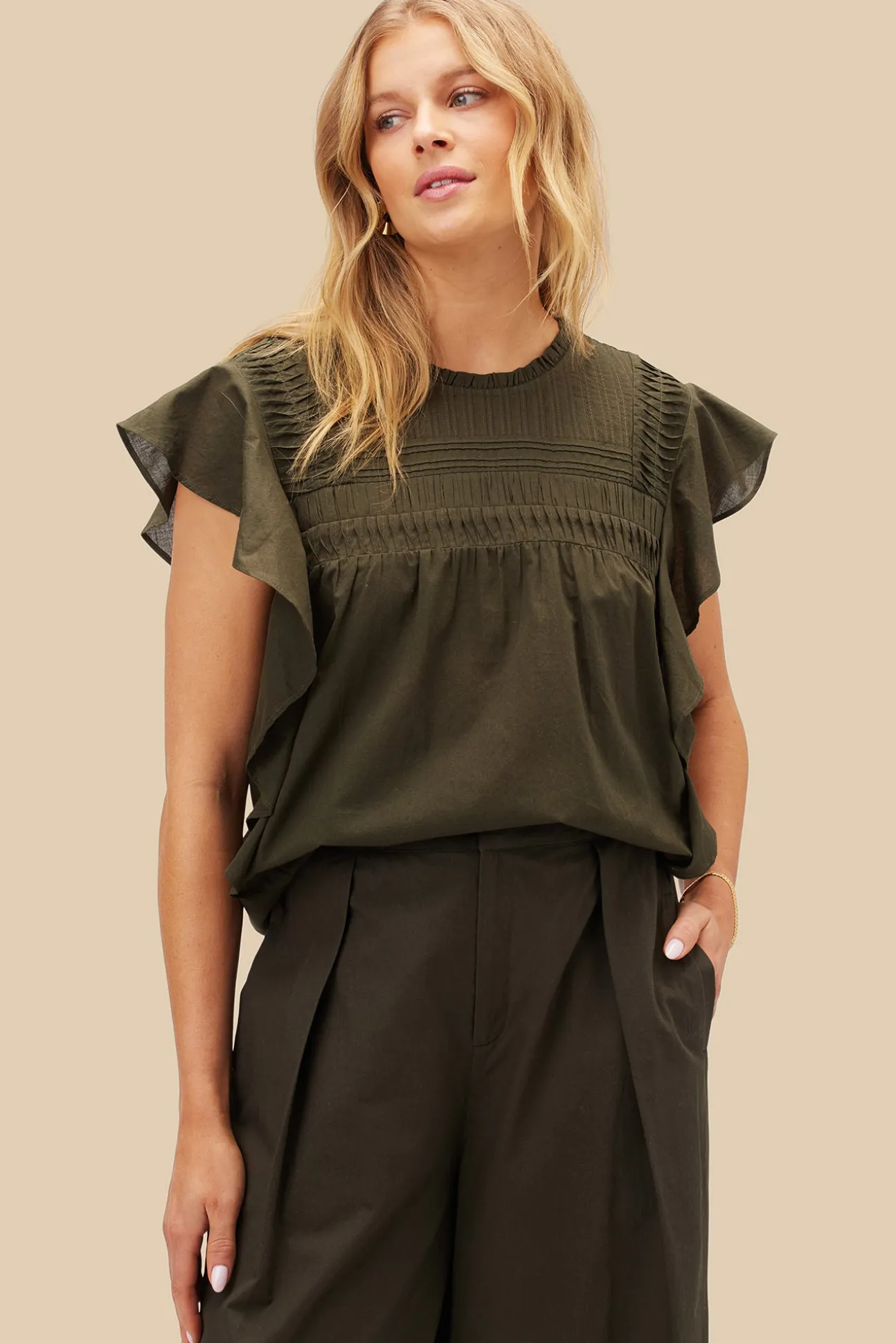 Aida Organic Cotton Blouse