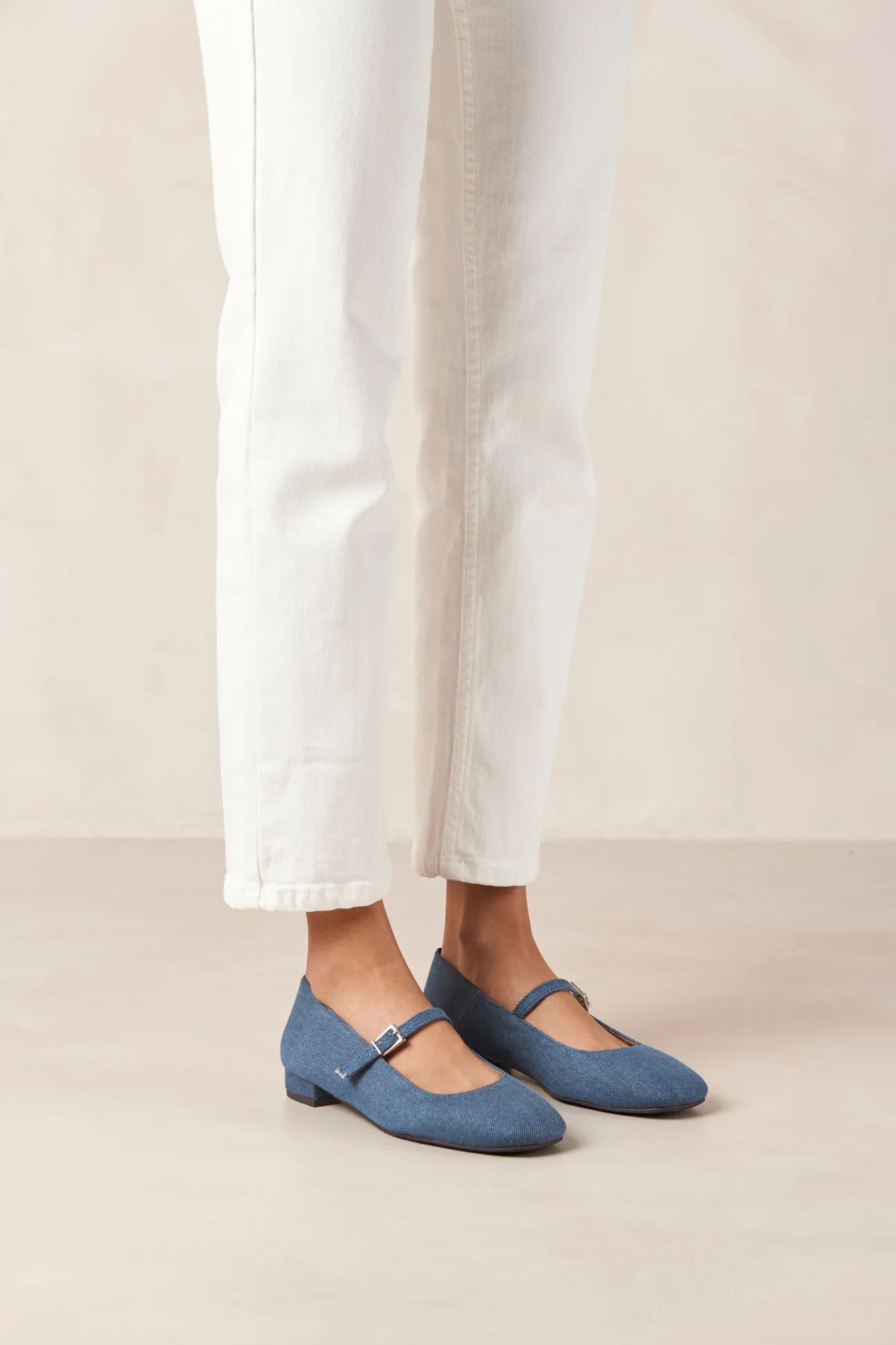 Alohas Por Do Sol Leather Ballet Flats