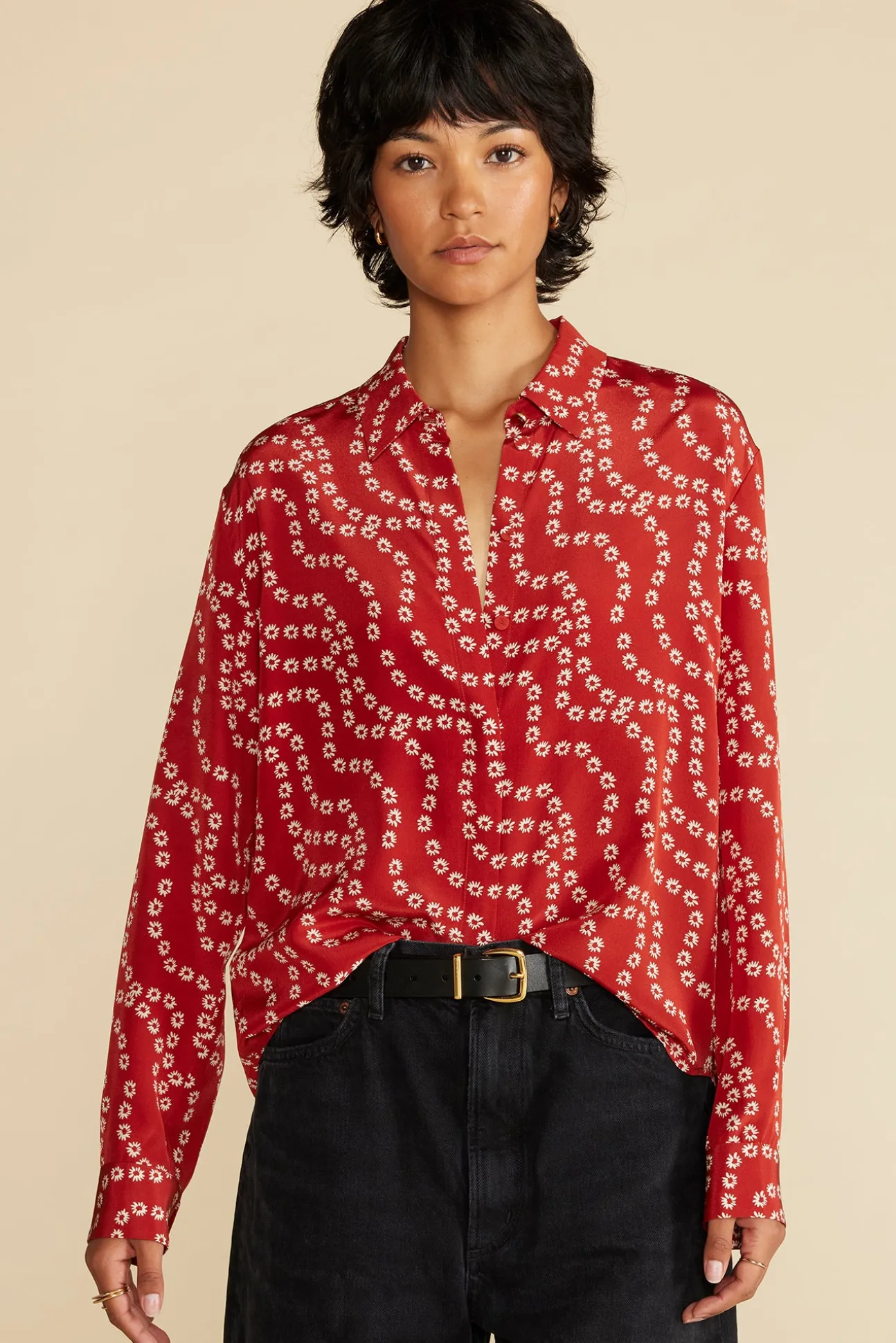 Bixby Washable Silk Blouse