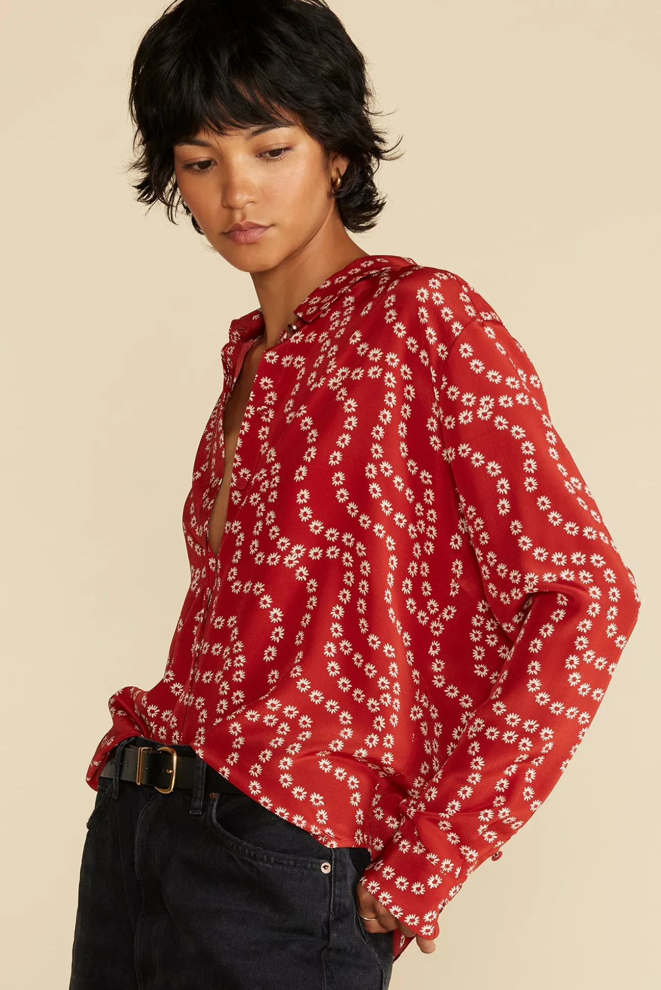 Bixby Washable Silk Blouse
