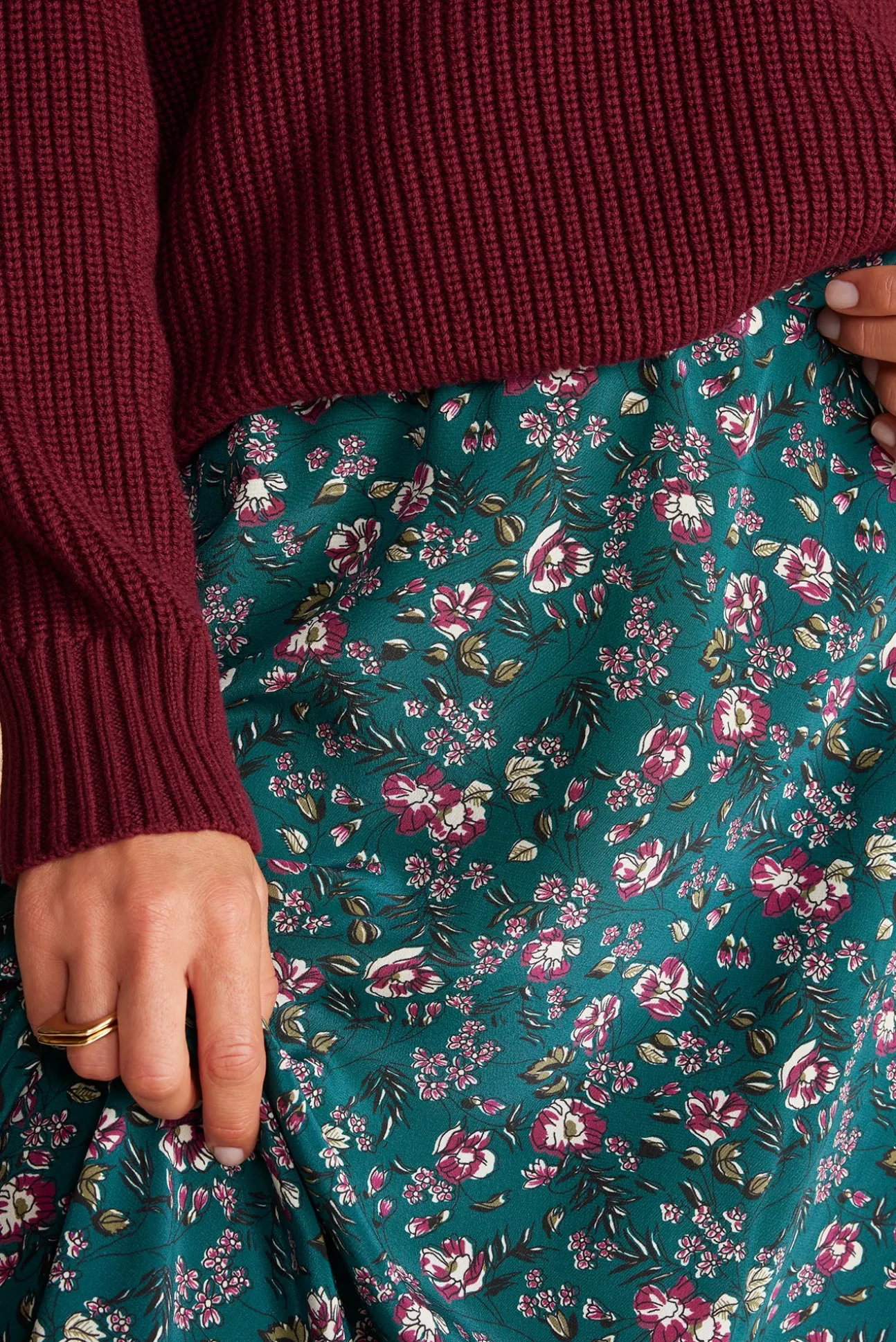 Blaze Washable Silk Skirt