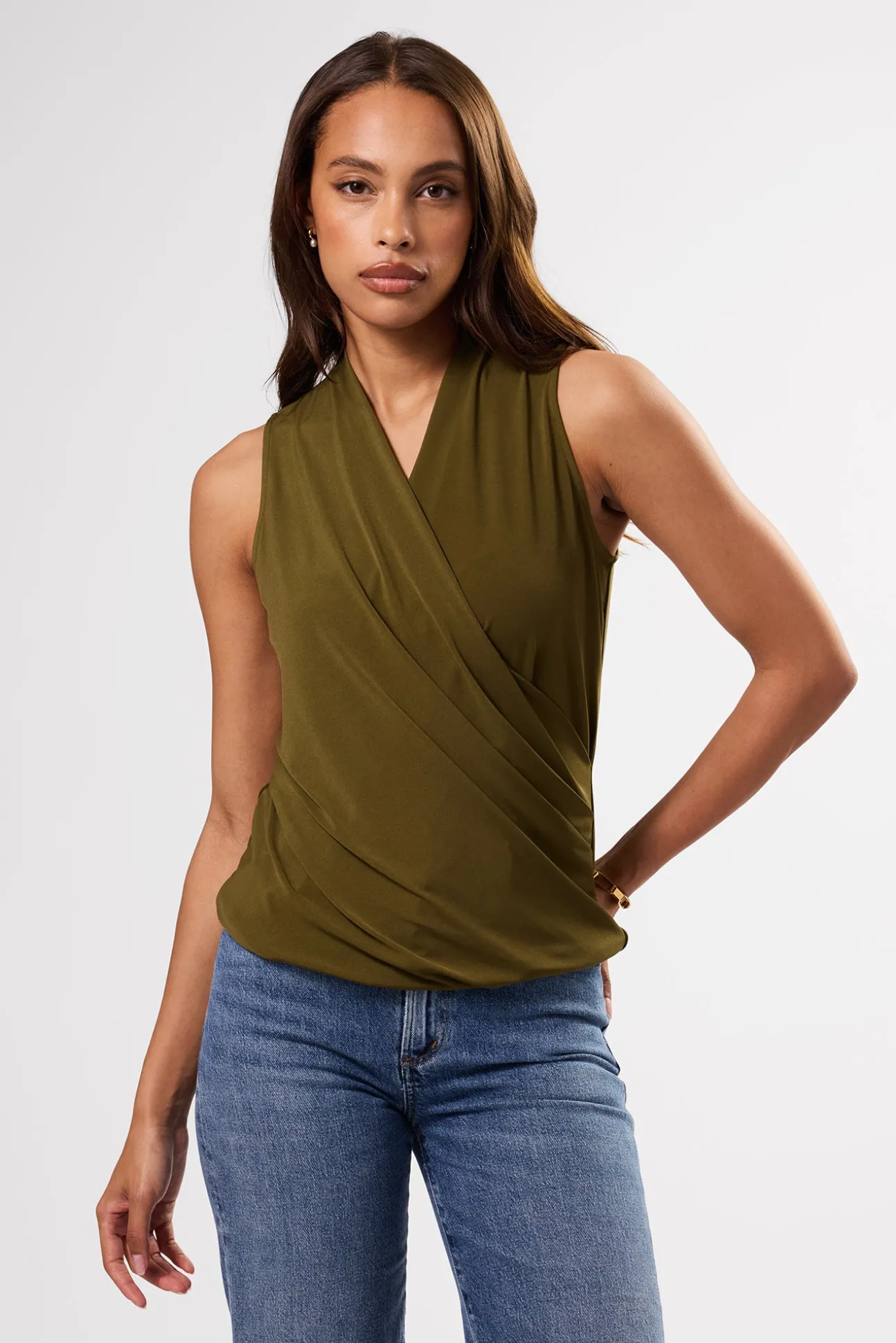 Calais Stretch Knit Tank