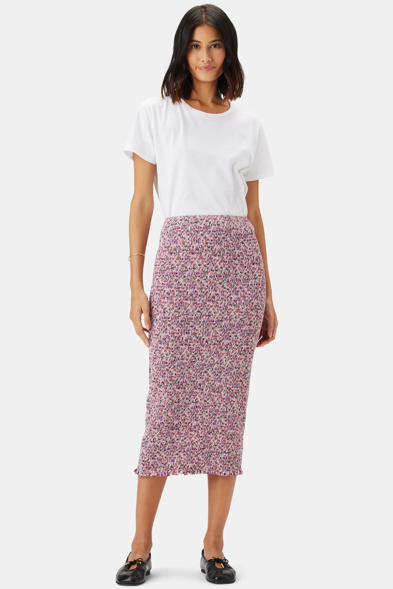 Eunice Smocked Skirt