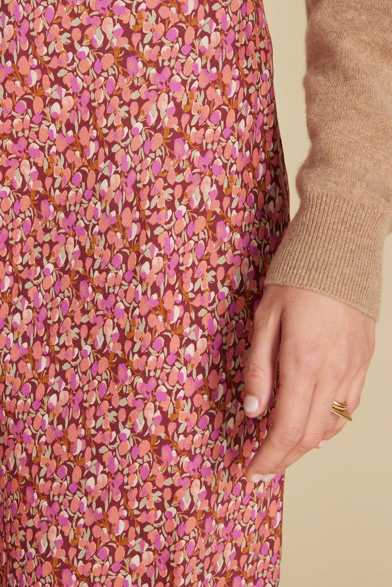 Eve Cupro Slip Skirt