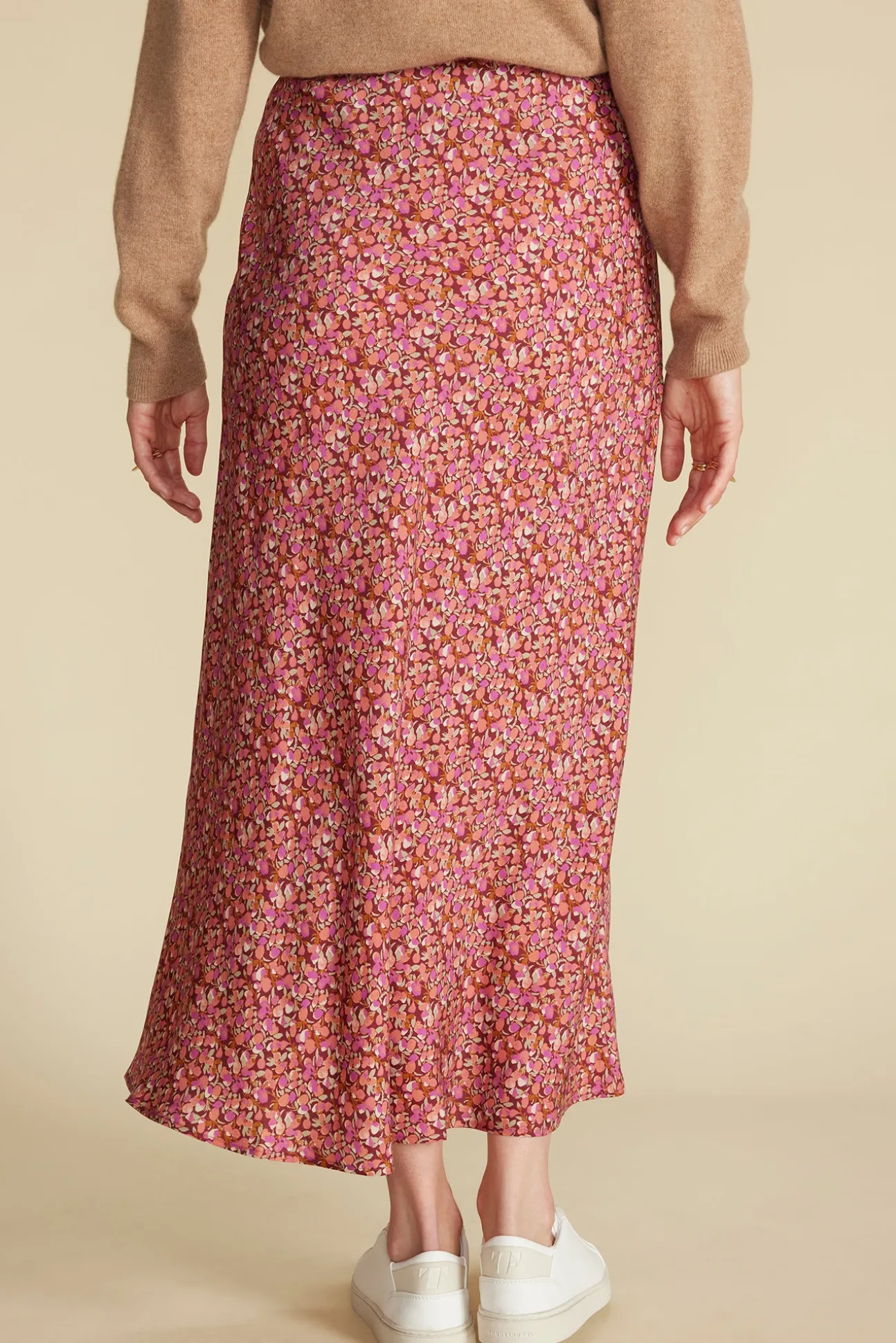 Eve Cupro Slip Skirt