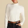 Flannery Bamboo Knit Turtleneck