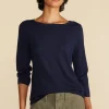 Fran Boatneck Cashmere Sweater