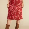 Gabrielle Washable Silk Wrap Skirt