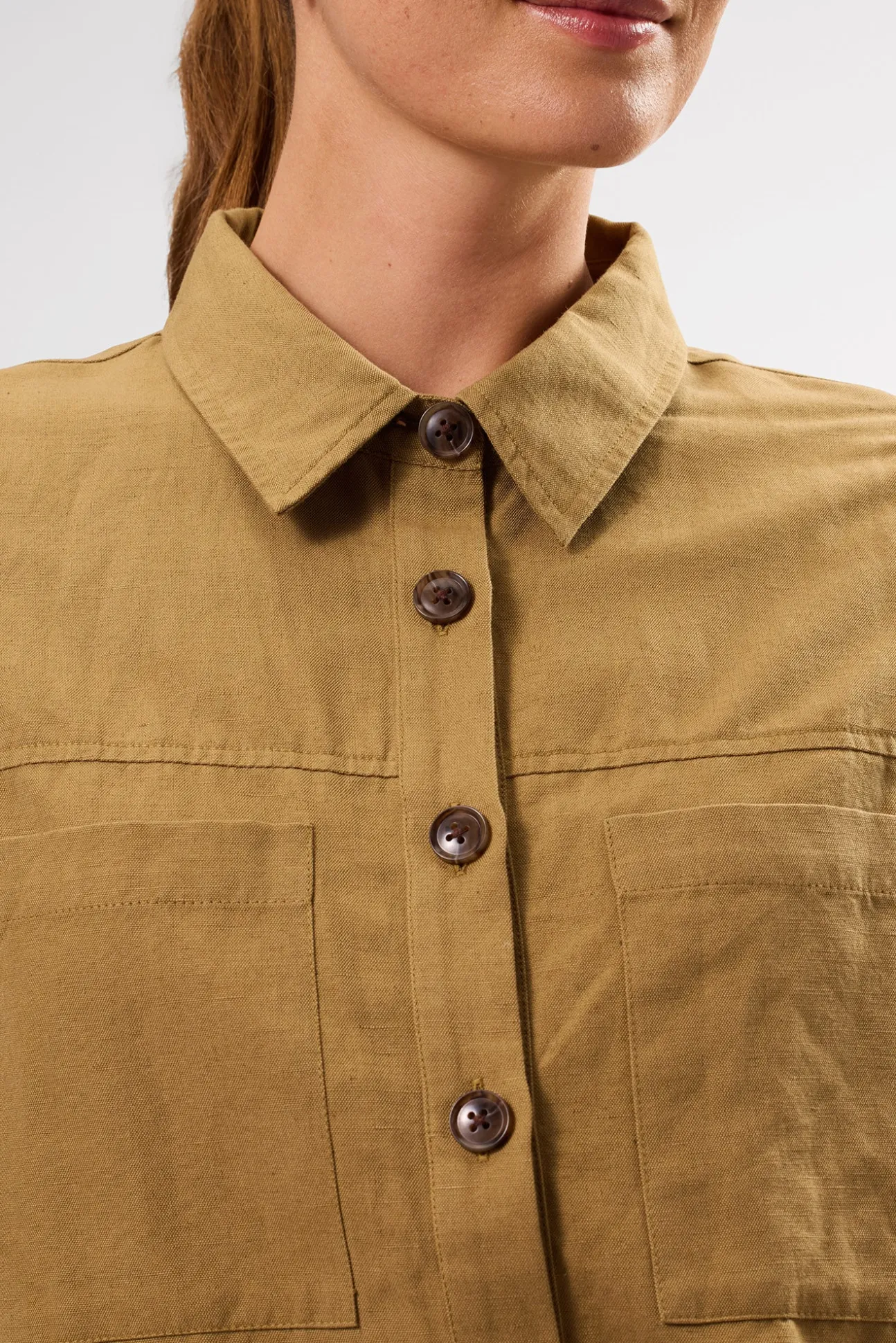 Genevieve Cotton Linen Jacket
