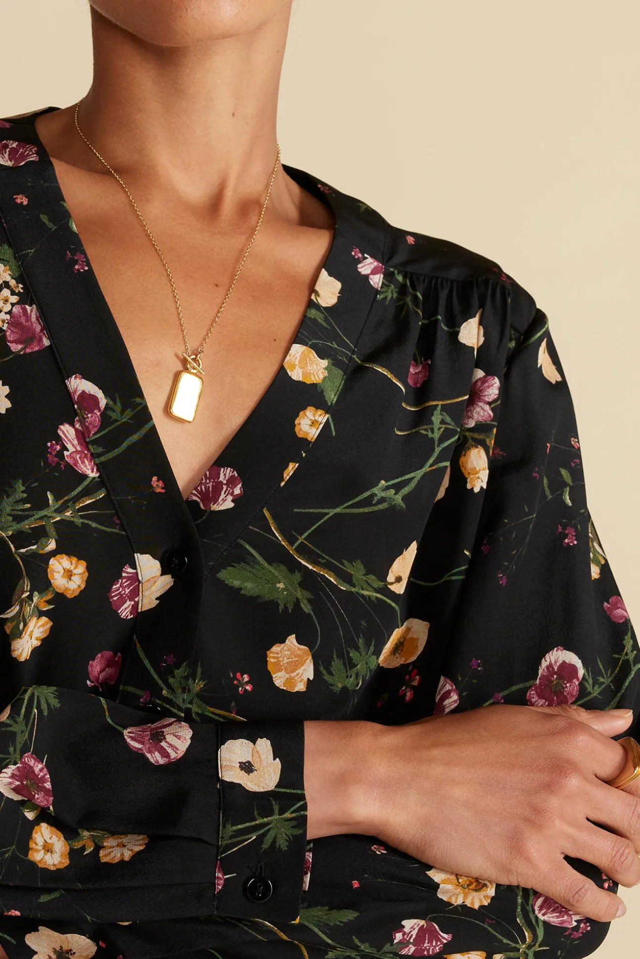 Kaya Washable Silk Blouse