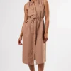 Kylen Cotton Linen Shirt Dress