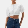 Lisa Organic Cotton Poplin Top