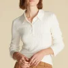 Lorraine Merino Wool Henley Sweater