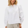 Lucie Organic Cotton Poplin Blouse