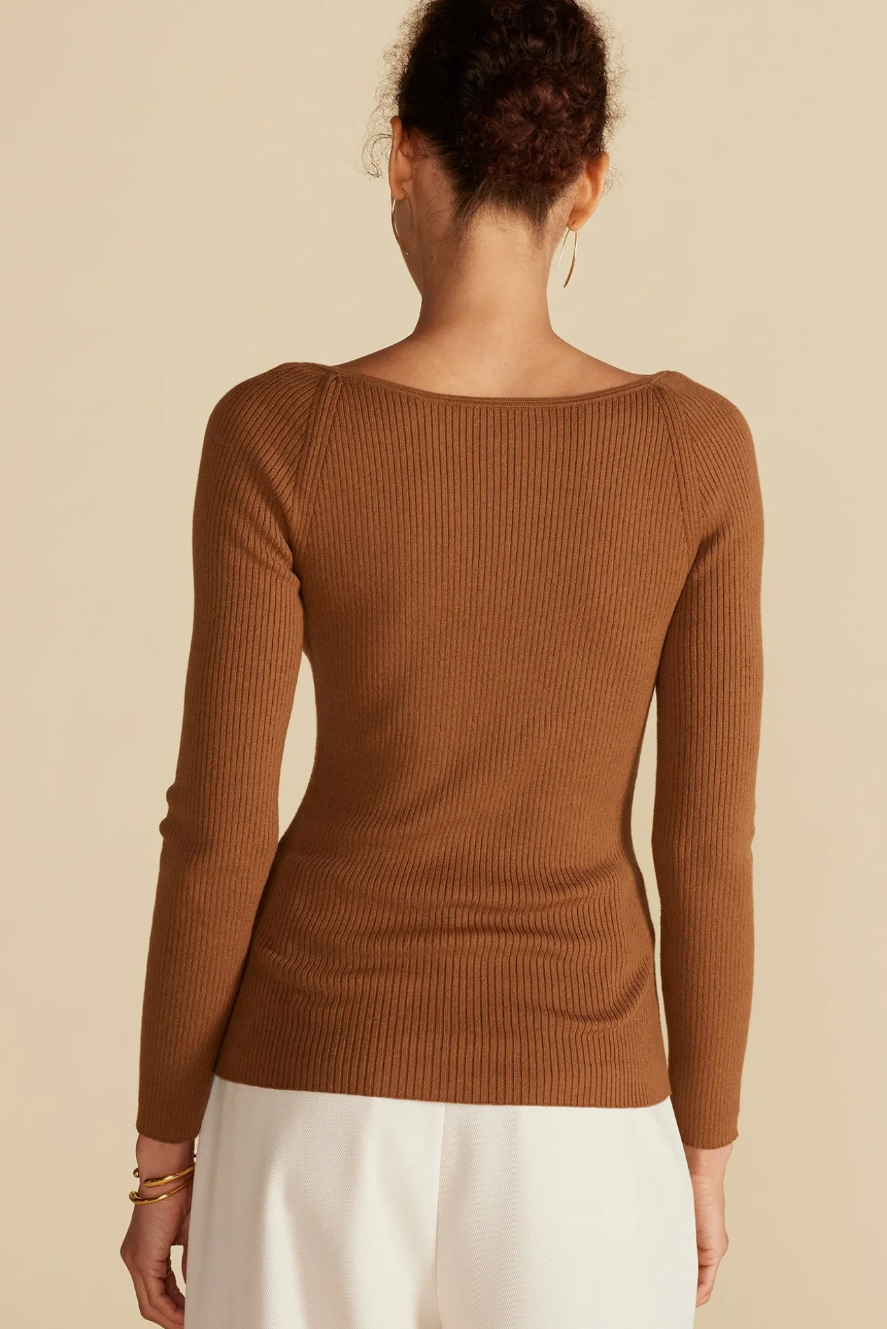 Maelle Square Neck Sweater