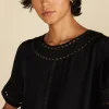 Odilia Embroidered Viscose Top
