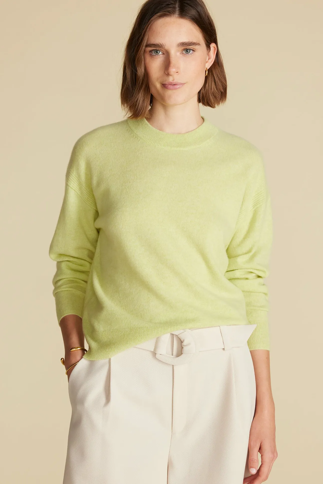 Pearl Cashmere Sweater