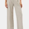 Pleated Wide Leg Trouser