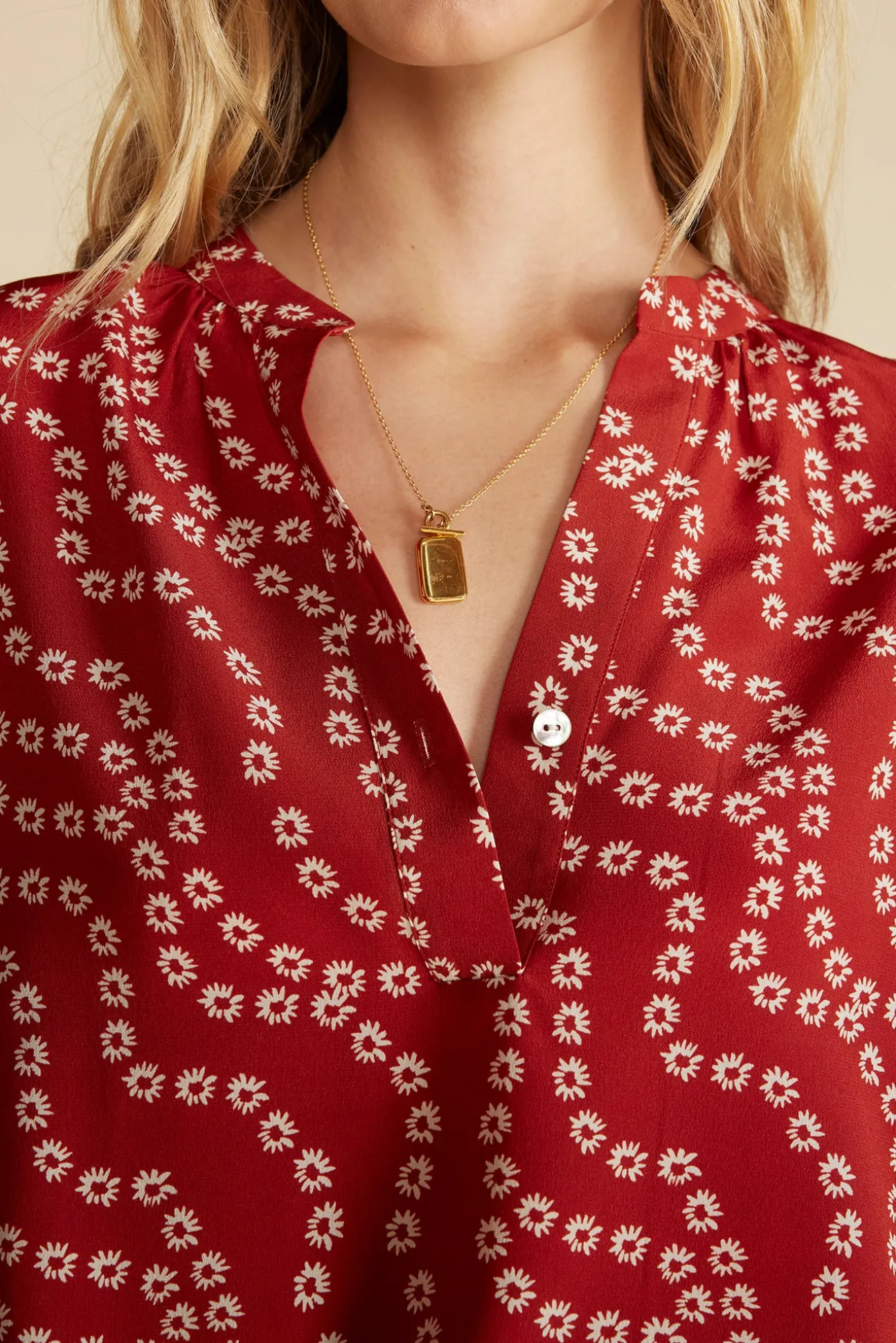 Renata Washable Silk Blouse
