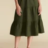 Silas Cotton Linen Skirt