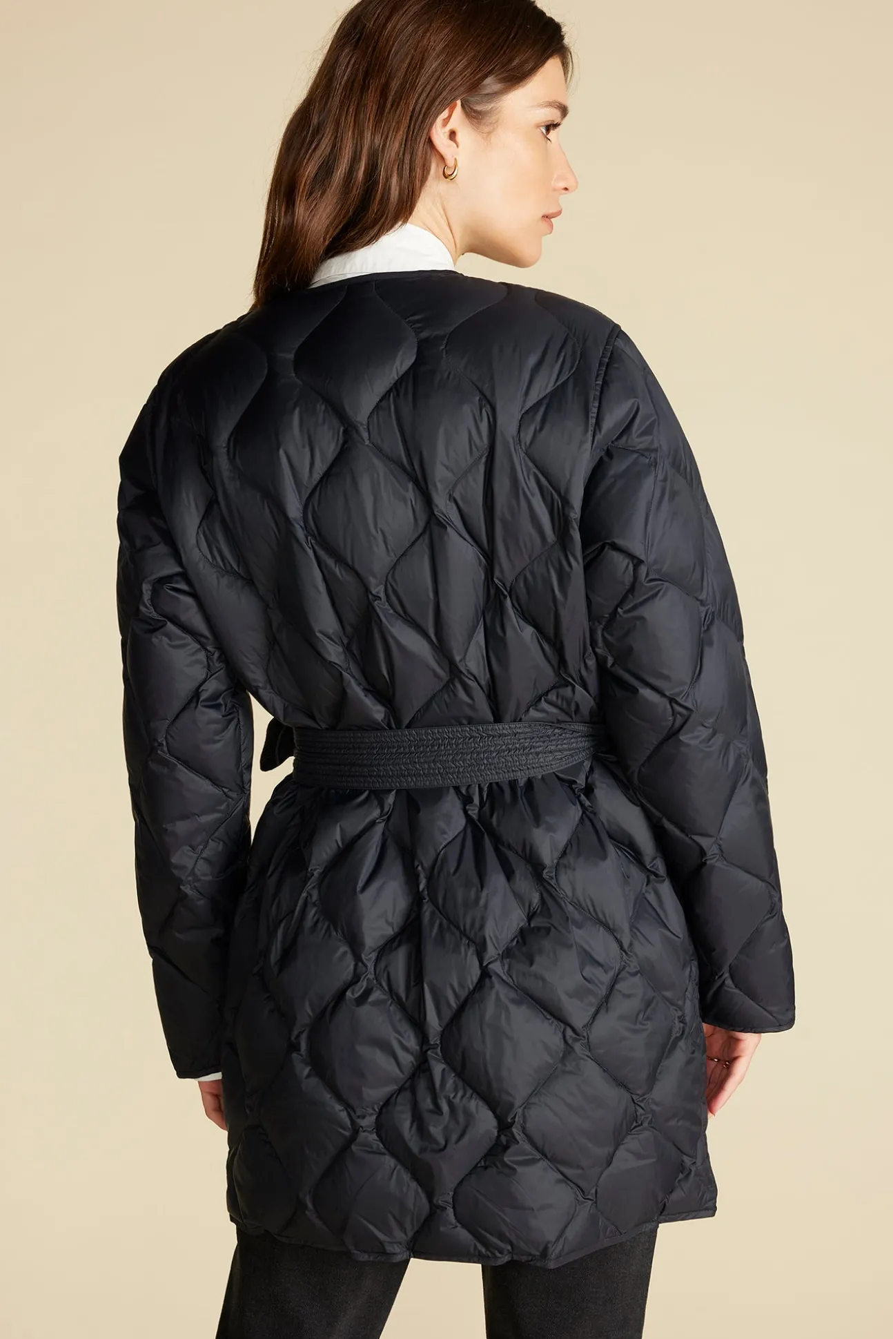 Solene Quilted Puffer Coat