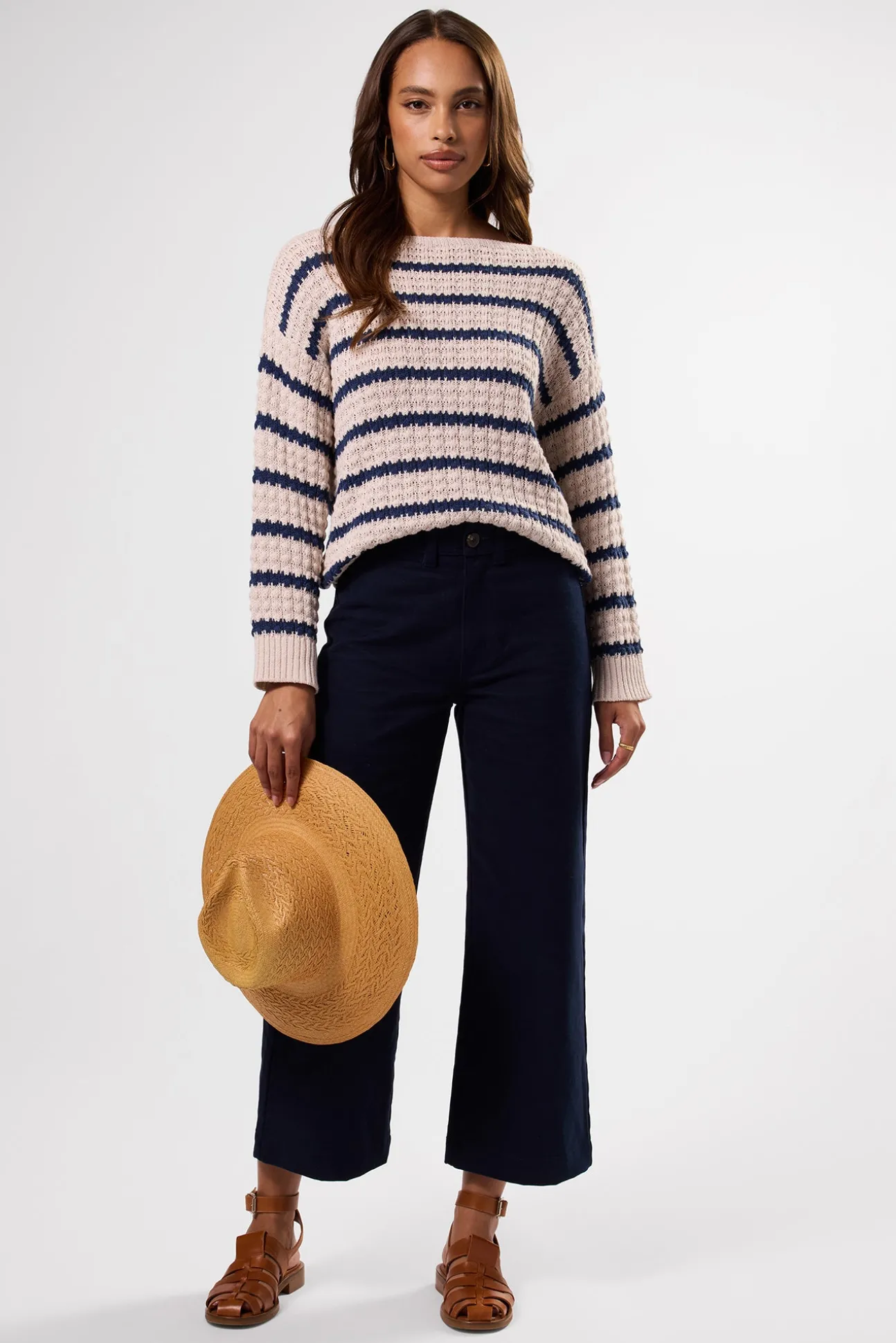 Stripe Novelty Sweater
