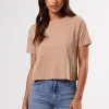 Yvette Silk Knit Tee